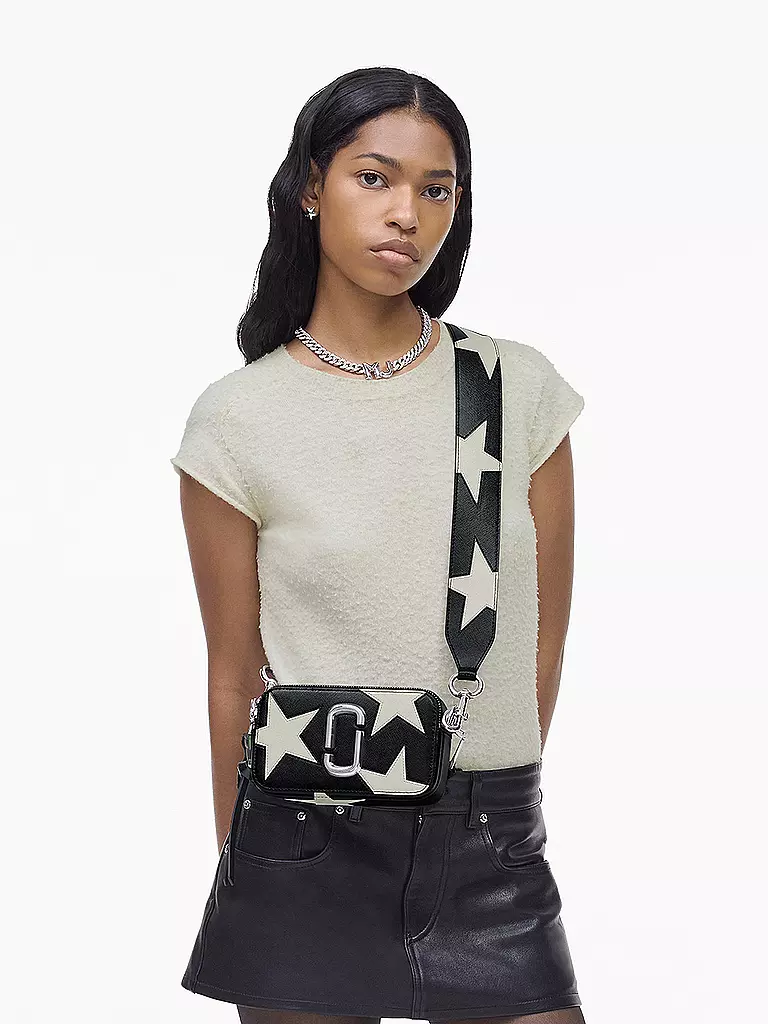 MARC JACOBS | Ledertasche - Mini Bag  THE SNAPSHOT STARS | Negro