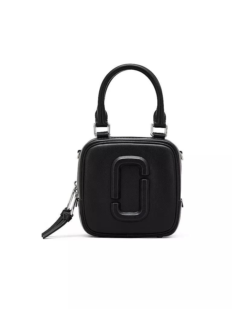 MARC JACOBS | Ledertasche - Mini Bag THE CUBE  | Negro