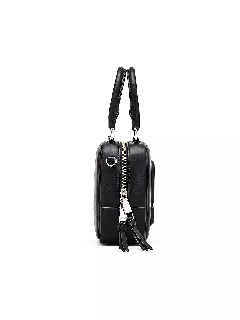 MARC JACOBS | Ledertasche - Mini Bag THE CUBE  | Negro