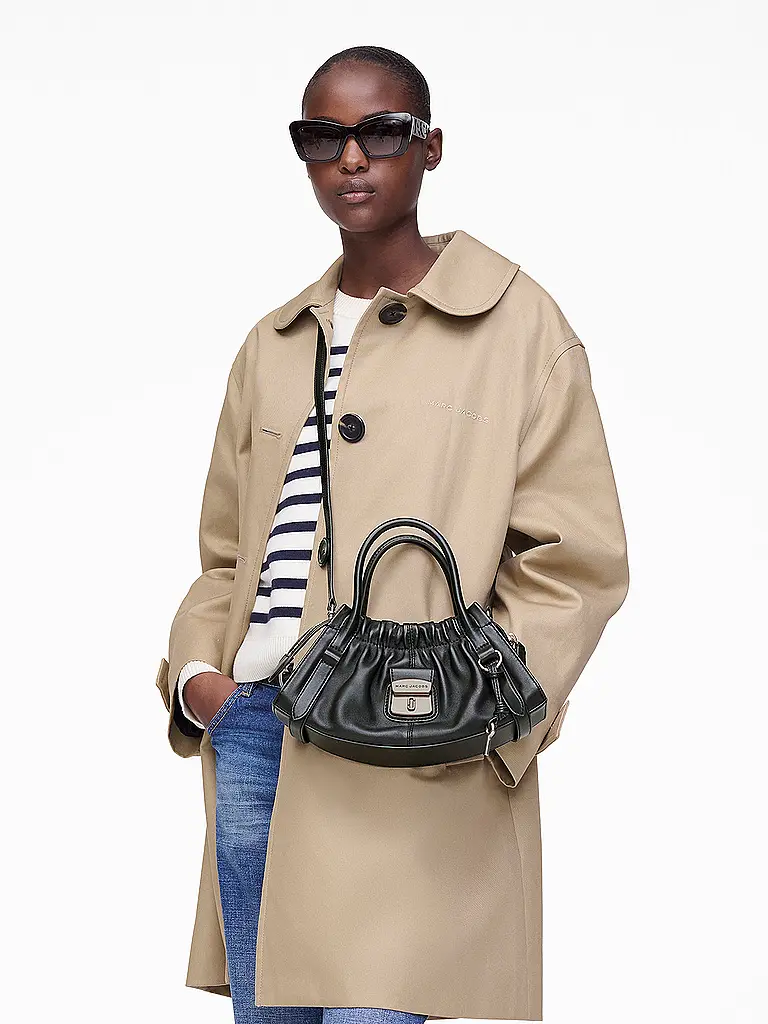 MARC JACOBS | Ledertasche - Mini Bag THE SMALL SATCHEL | Negro