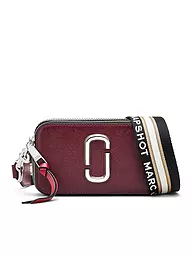 MARC JACOBS | Ledertasche - Mini Bag THE SNAPSHOT  | Rojo oscuro