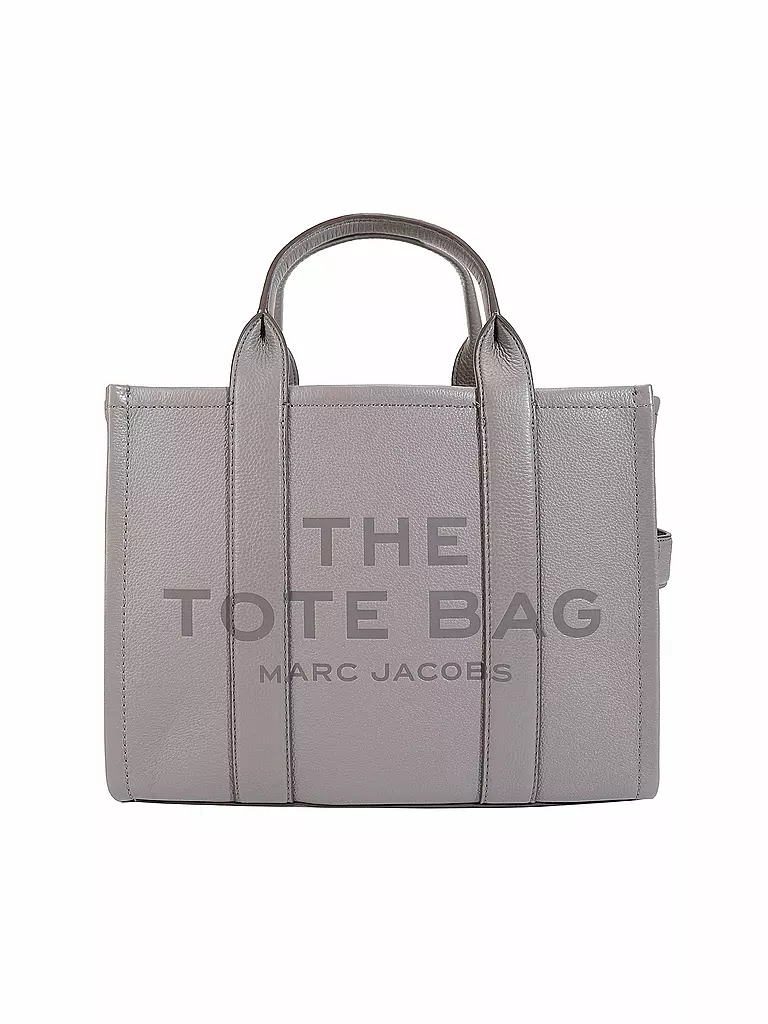 MARC JACOBS | Ledertasche - Tote Bag THE MEDIUM TOTE BAG LEATHER  | Gris