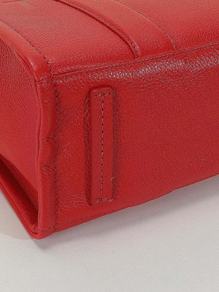 MARC JACOBS | Ledertasche - Tote Bag THE MEDIUM TOTE BAG LEATHER | Rojo