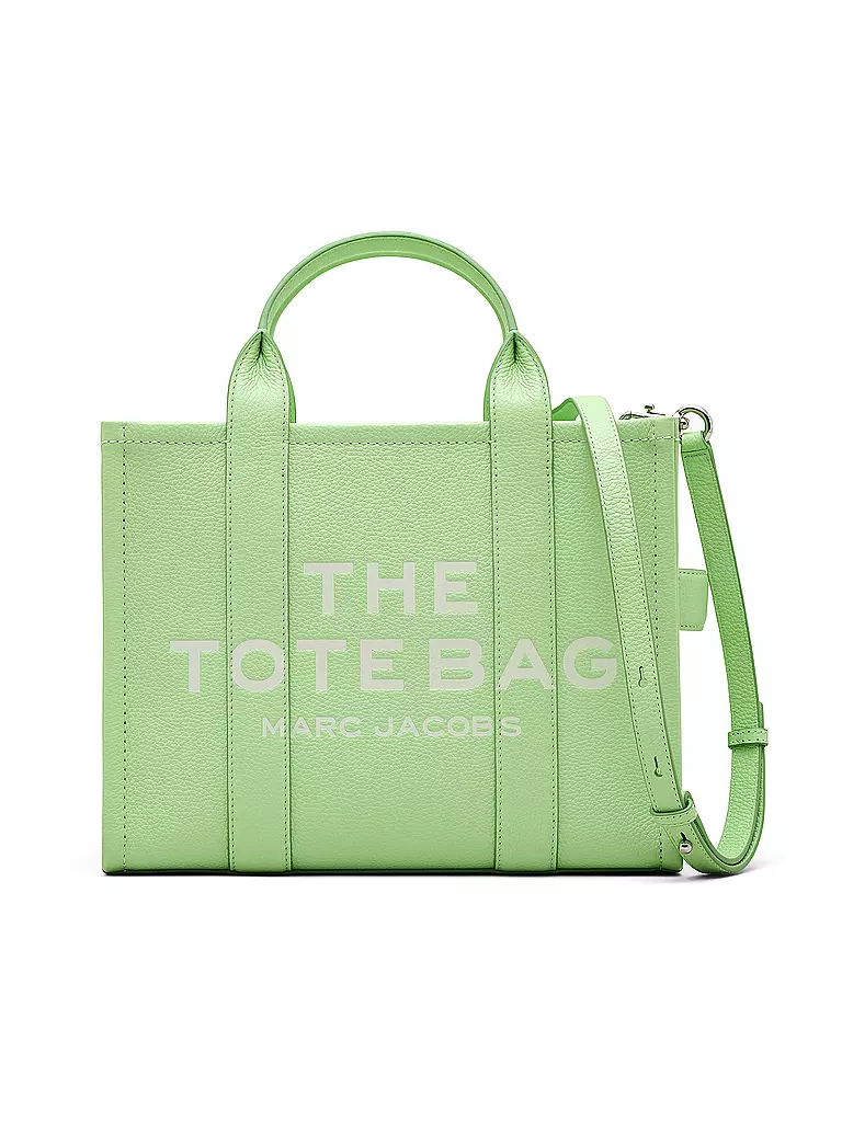 MARC JACOBS | Ledertasche - Tote Bag THE MEDIUM TOTE LEATHER | Verde