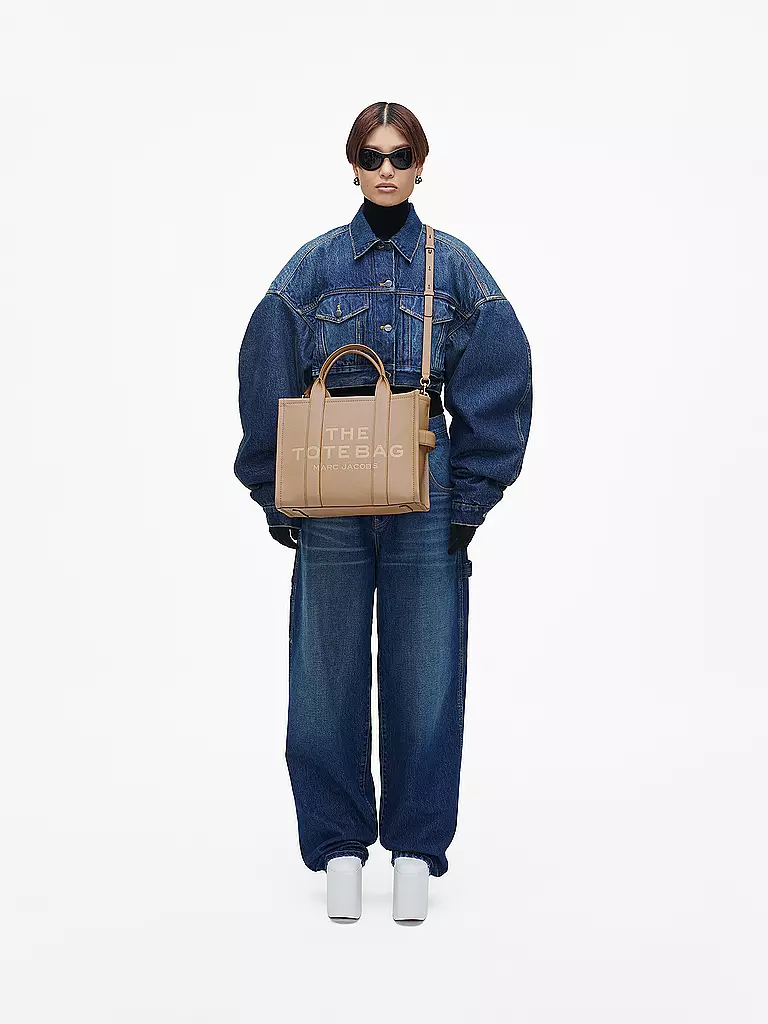 MARC JACOBS | Ledertasche - Tote Bag THE MEDIUM TOTE LEATHER | Camel