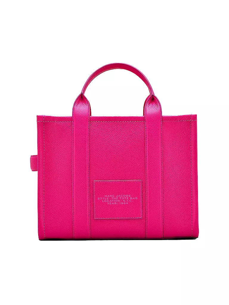 MARC JACOBS | Ledertasche - Tote Bag THE MEDIUM TOTE LEATHER | Fucsia