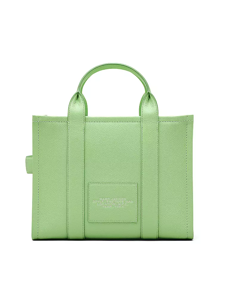 MARC JACOBS | Ledertasche - Tote Bag THE MEDIUM TOTE LEATHER | Verde