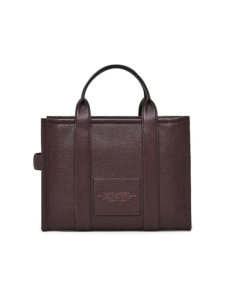 MARC JACOBS | Ledertasche - Tote Bag THE MEDIUM TOTE LEATHER | Marrón