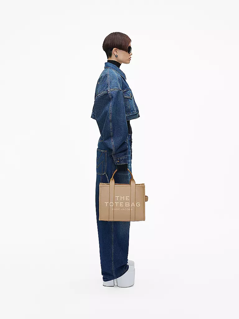 MARC JACOBS | Ledertasche - Tote Bag THE MEDIUM TOTE LEATHER | Camel