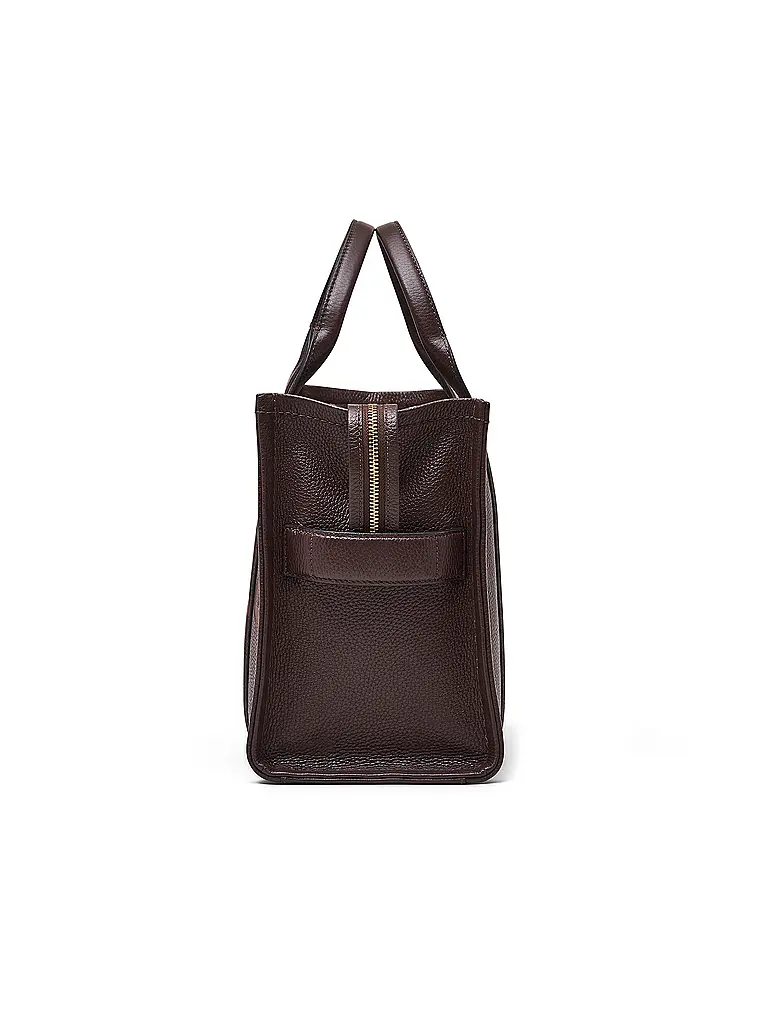 MARC JACOBS | Ledertasche - Tote Bag THE MEDIUM TOTE LEATHER | Marrón