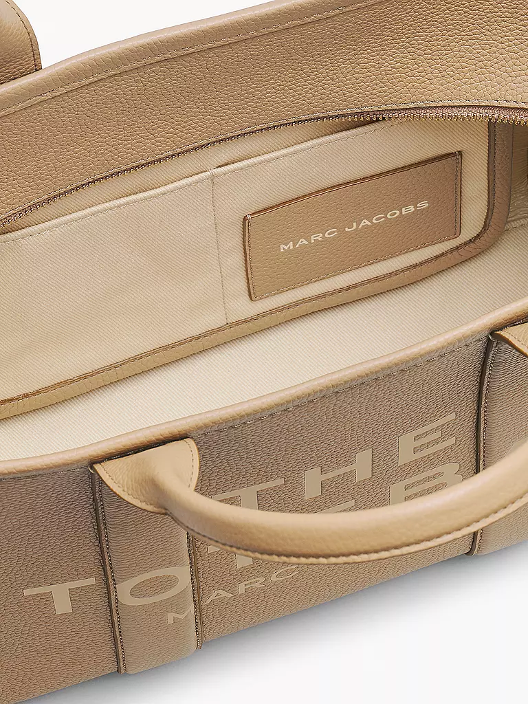 MARC JACOBS | Ledertasche - Tote Bag THE MEDIUM TOTE LEATHER | Camel