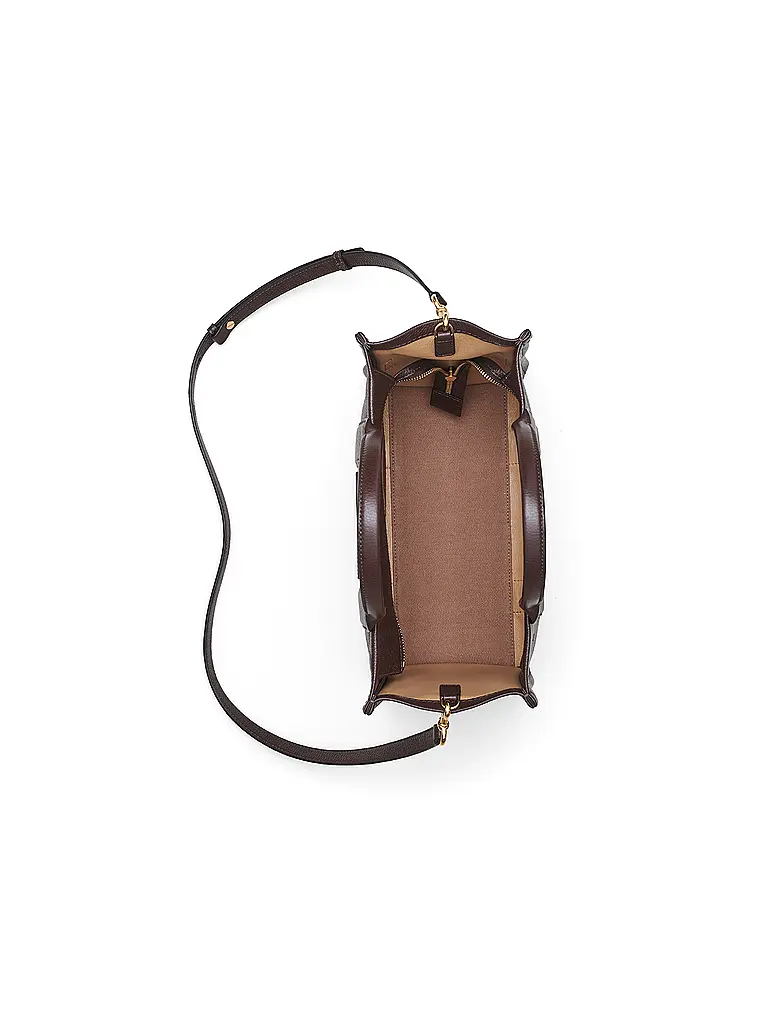 MARC JACOBS | Ledertasche - Tote Bag THE MEDIUM TOTE LEATHER | Marrón