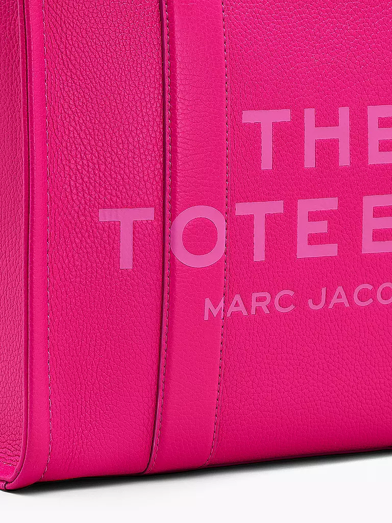 MARC JACOBS | Ledertasche - Tote Bag THE MEDIUM TOTE LEATHER | Fucsia