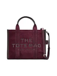 MARC JACOBS | Ledertasche - Tote Bag THE MEDIUM TOTE | Rojo oscuro