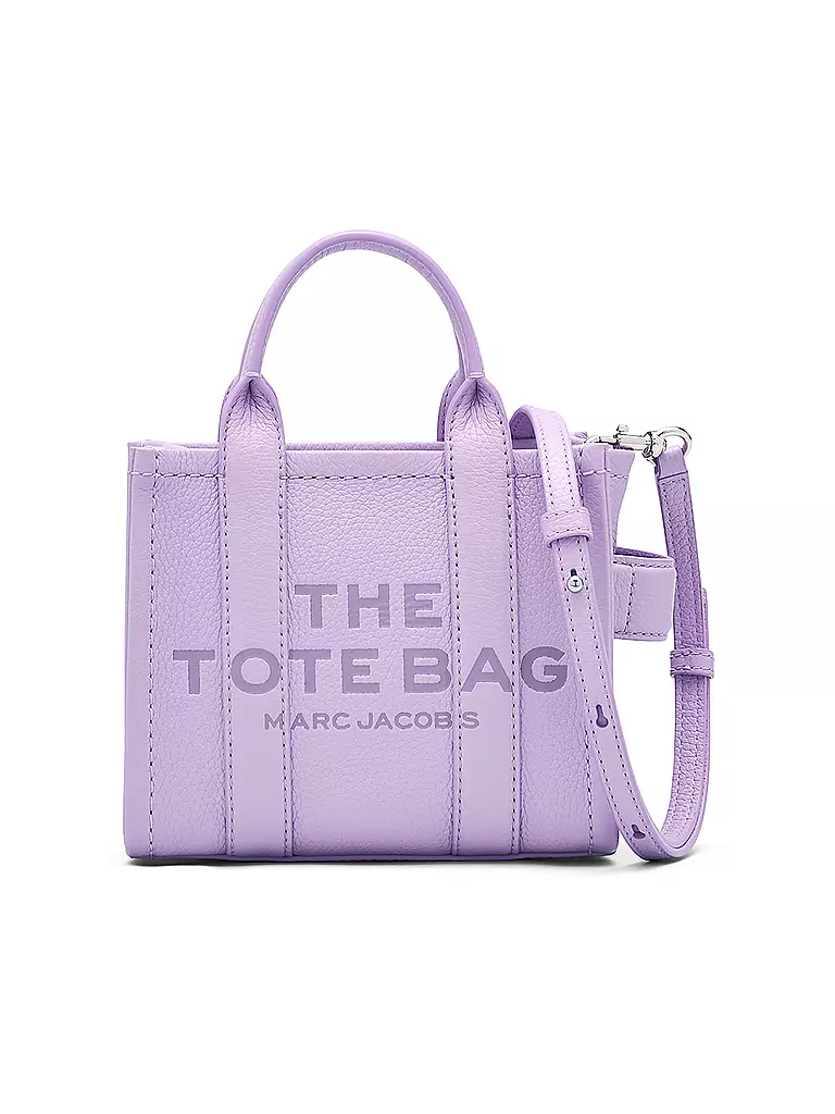 MARC JACOBS | Ledertasche - Tote Bag THE MINI TOTE | Lila