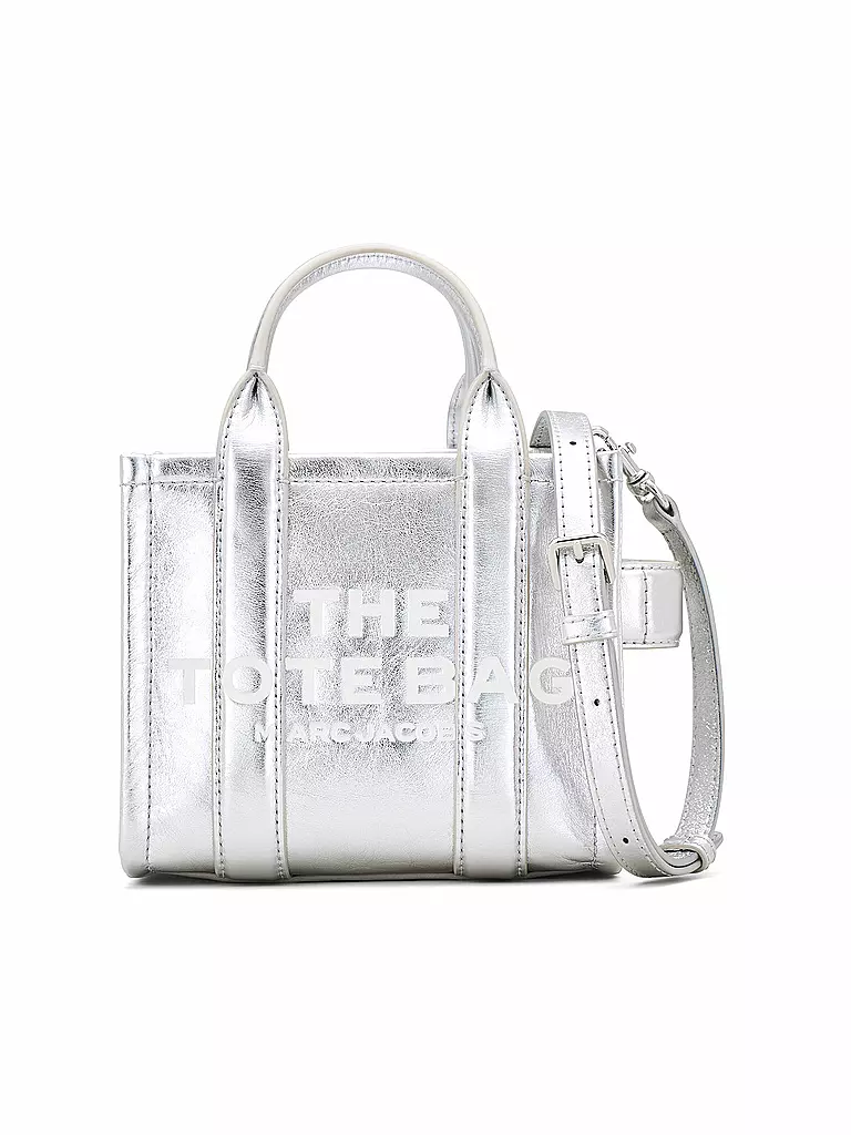 MARC JACOBS | Ledertasche - Tote Bag THE MINI TOTE | Plata