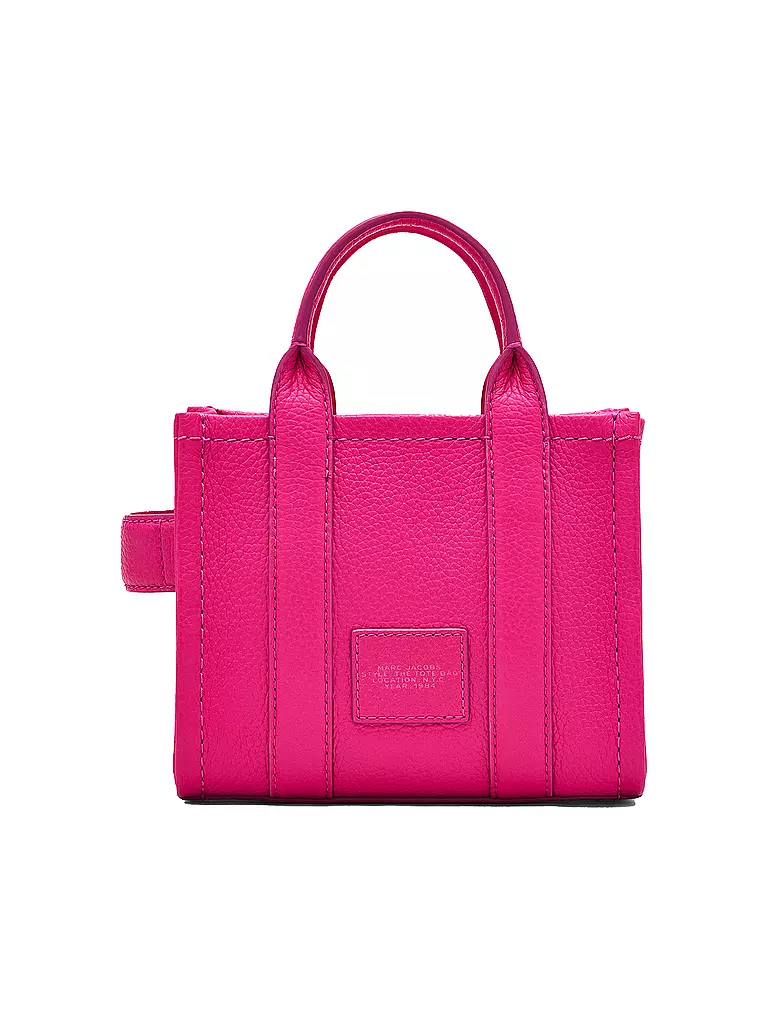 MARC JACOBS | Ledertasche - Tote Bag THE MINI TOTE | Fucsia