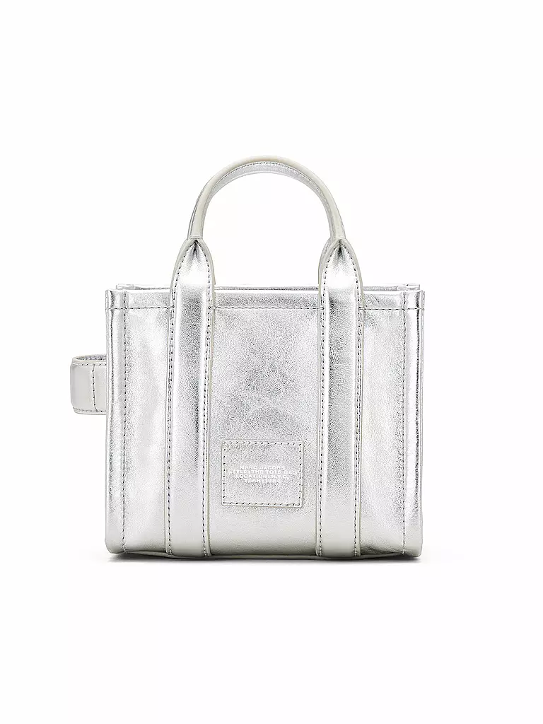 MARC JACOBS | Ledertasche - Tote Bag THE MINI TOTE | Plata