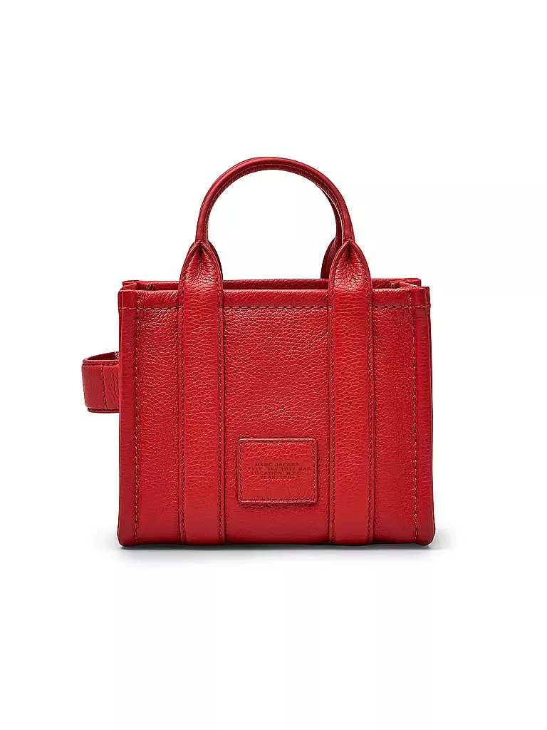 MARC JACOBS | Ledertasche - Tote Bag THE MINI TOTE | Rojo