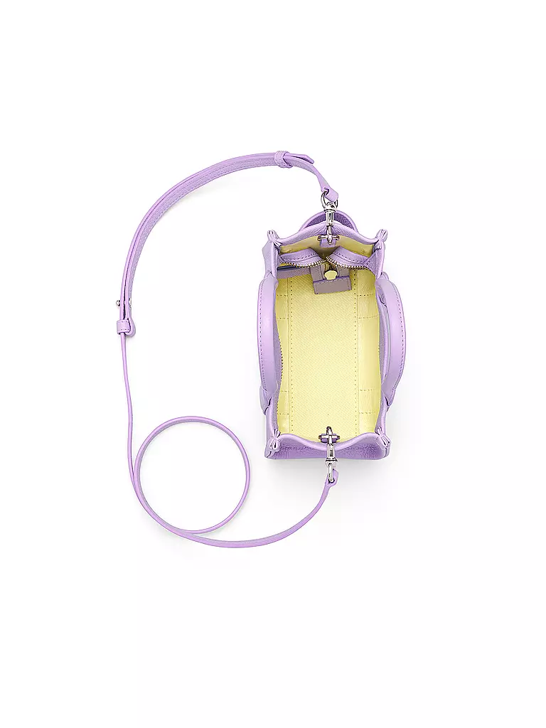 MARC JACOBS | Ledertasche - Tote Bag THE MINI TOTE | Lila