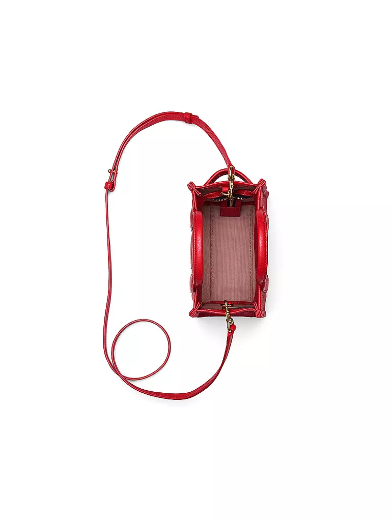 MARC JACOBS | Ledertasche - Tote Bag THE MINI TOTE | Rojo