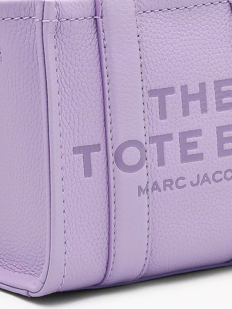 MARC JACOBS | Ledertasche - Tote Bag THE MINI TOTE | Lila