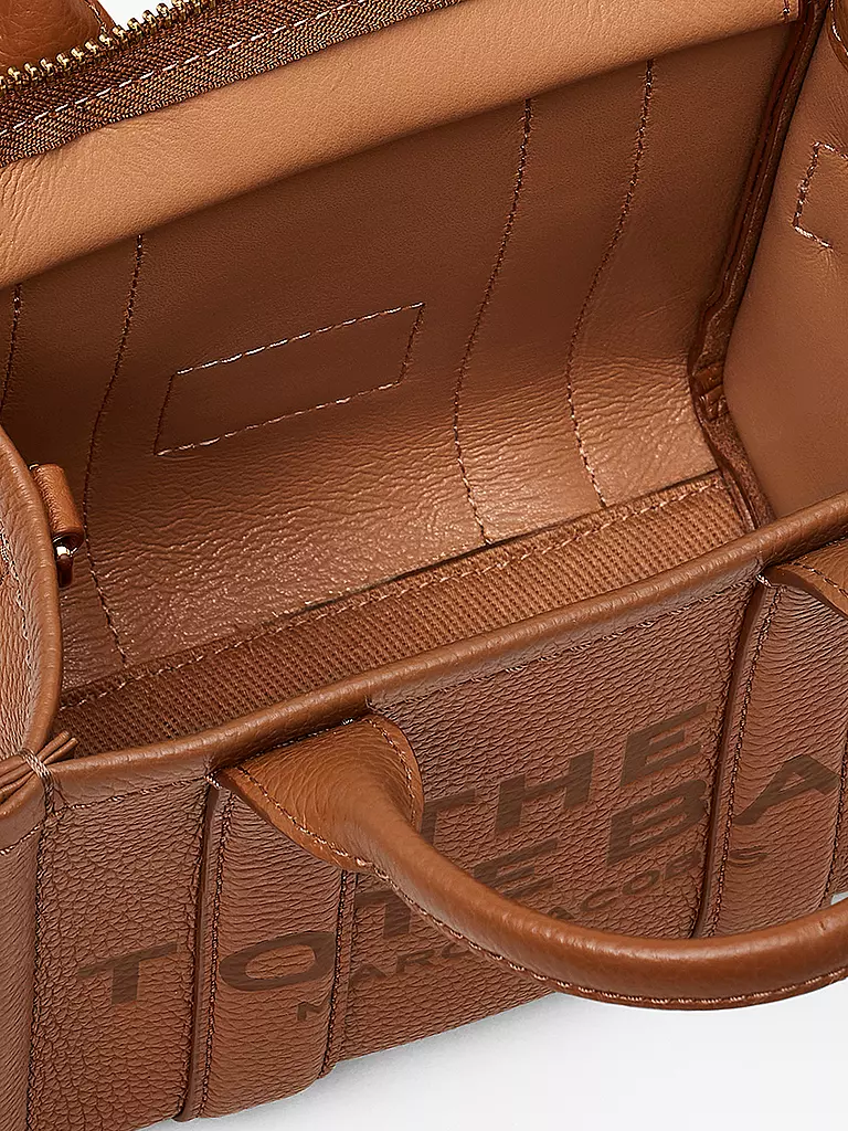 MARC JACOBS | Ledertasche - Tote Bag THE MINI TOTE | Camel