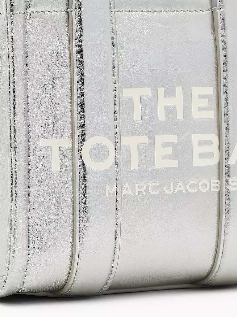 MARC JACOBS | Ledertasche - Tote Bag THE MINI TOTE | Plata
