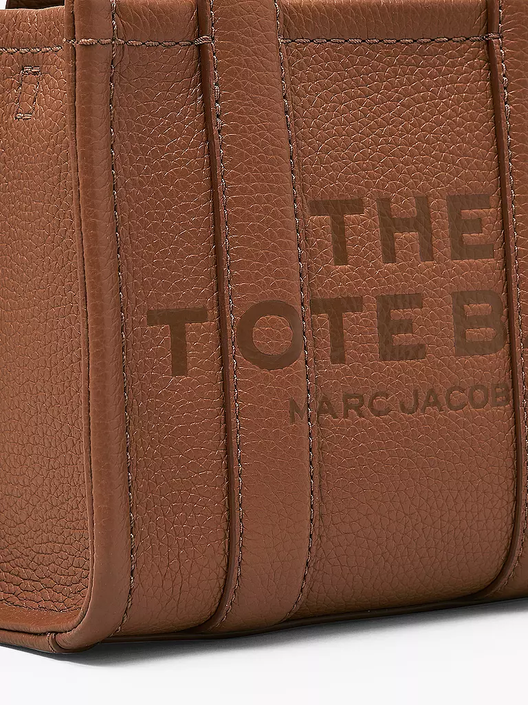 MARC JACOBS | Ledertasche - Tote Bag THE MINI TOTE | Camel