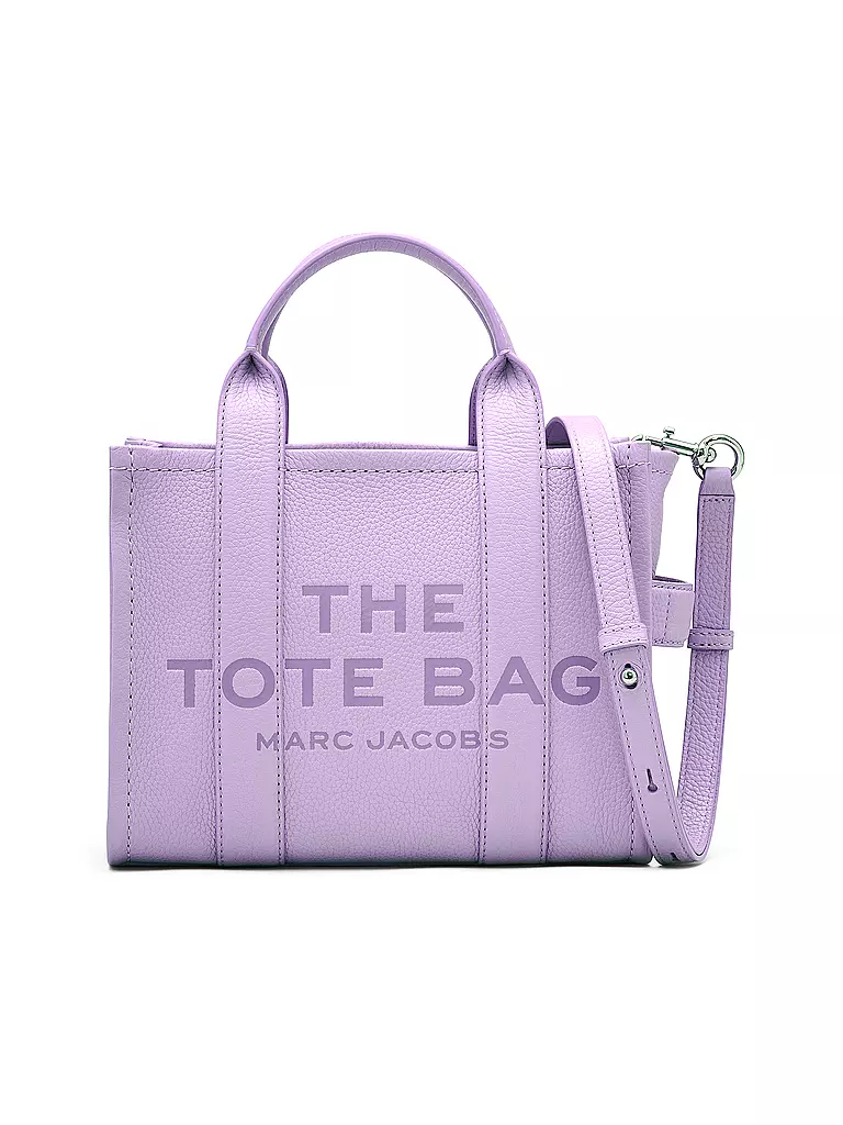 MARC JACOBS | Ledertasche - Tote Bag THE SMALL TOTE LEATHER | Lila