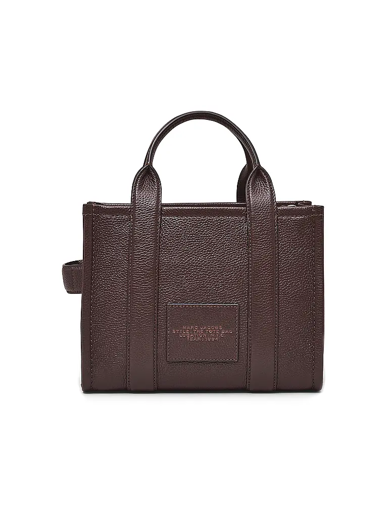 MARC JACOBS | Ledertasche - Tote Bag THE SMALL TOTE LEATHER | Marrón