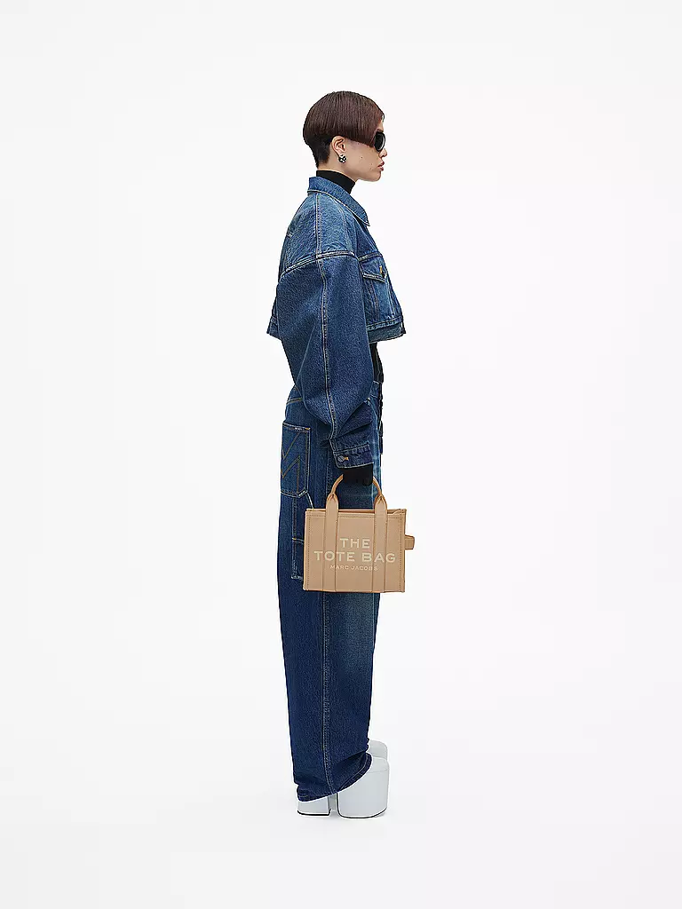 MARC JACOBS | Ledertasche - Tote Bag THE SMALL TOTE LEATHER | Camel
