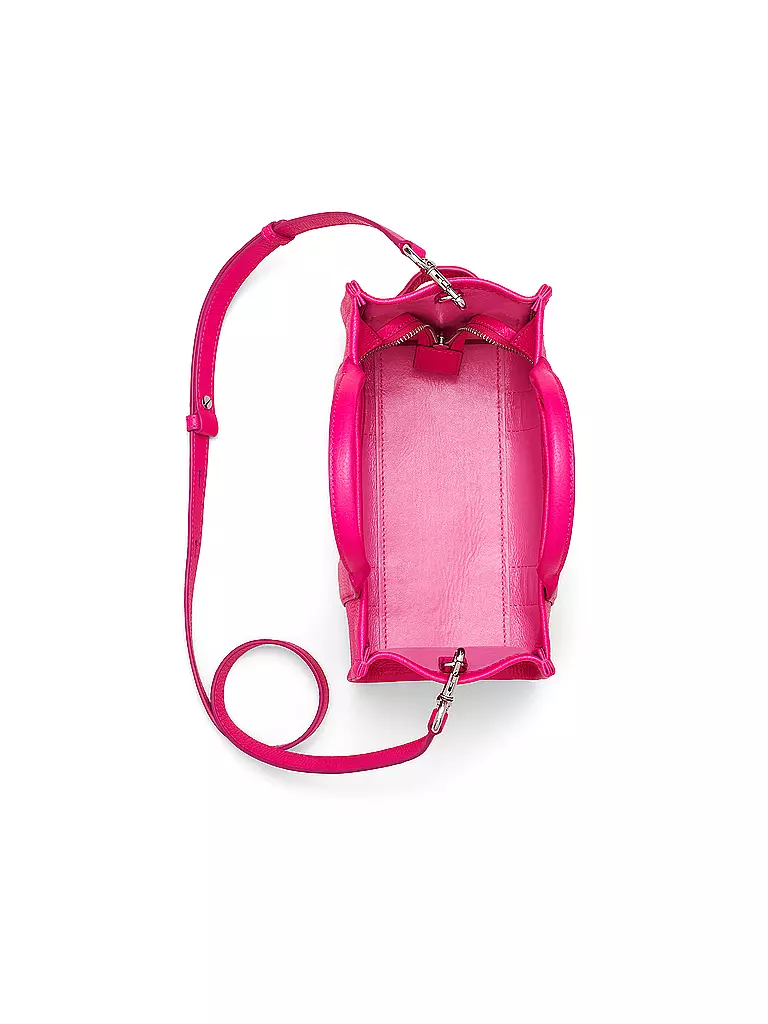 MARC JACOBS | Ledertasche - Tote Bag THE SMALL TOTE LEATHER | Fucsia