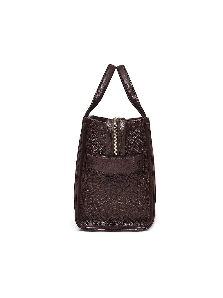 MARC JACOBS | Ledertasche - Tote Bag THE SMALL TOTE LEATHER | Marrón