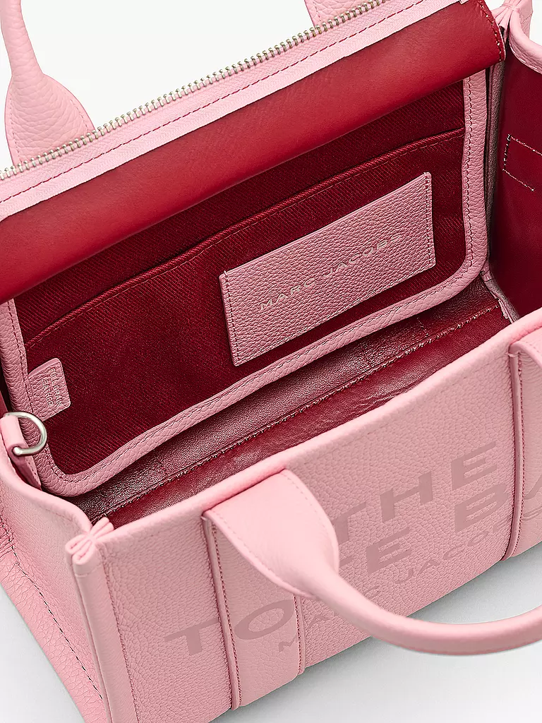 MARC JACOBS | Ledertasche - Tote Bag THE SMALL TOTE LEATHER | Rosa