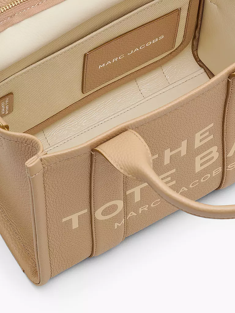 MARC JACOBS | Ledertasche - Tote Bag THE SMALL TOTE LEATHER | Camel