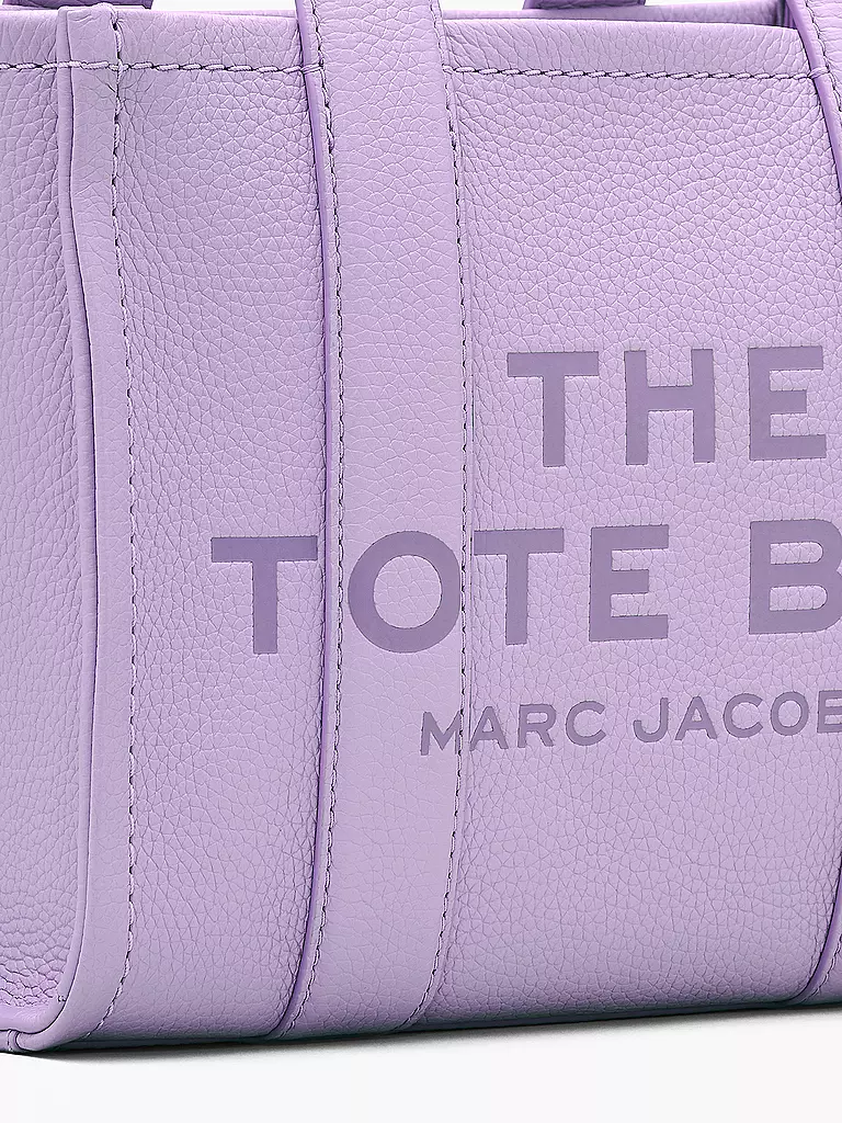 MARC JACOBS | Ledertasche - Tote Bag THE SMALL TOTE LEATHER | Lila
