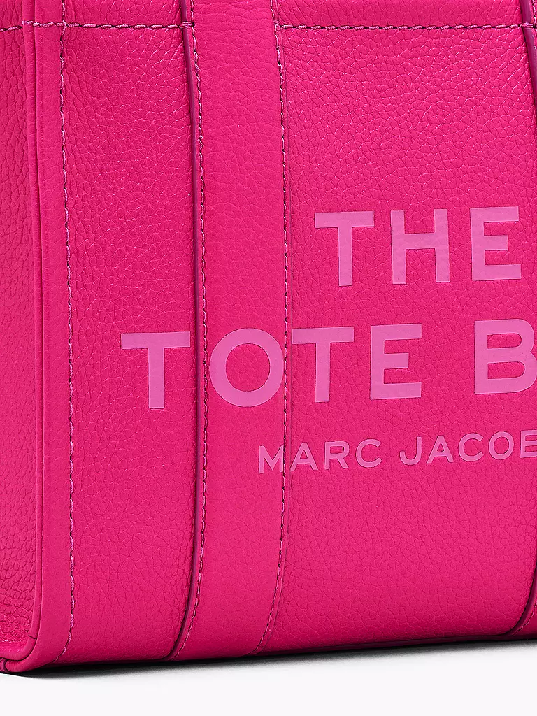 MARC JACOBS | Ledertasche - Tote Bag THE SMALL TOTE LEATHER | Fucsia