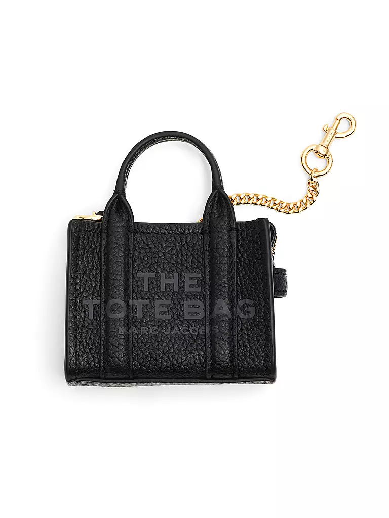 MARC JACOBS | Llavero THE NANO TOTE | Negro