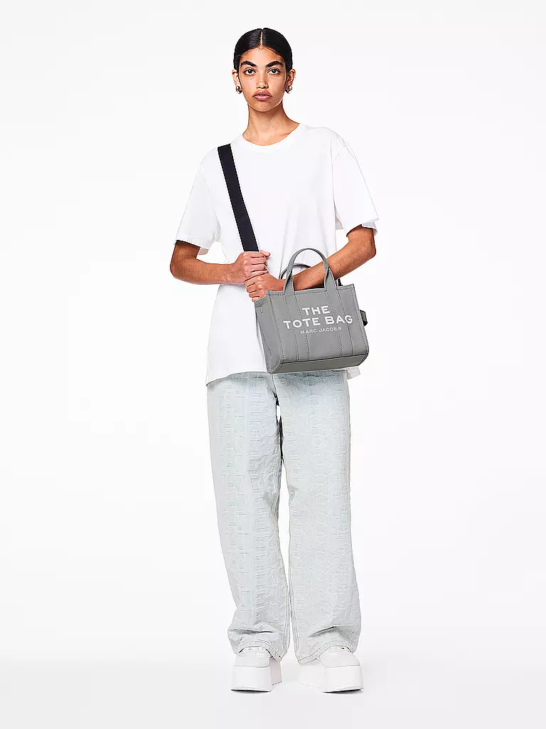MARC JACOBS | Tasche - Tote Bag THE SMALL TOTE  | Gris
