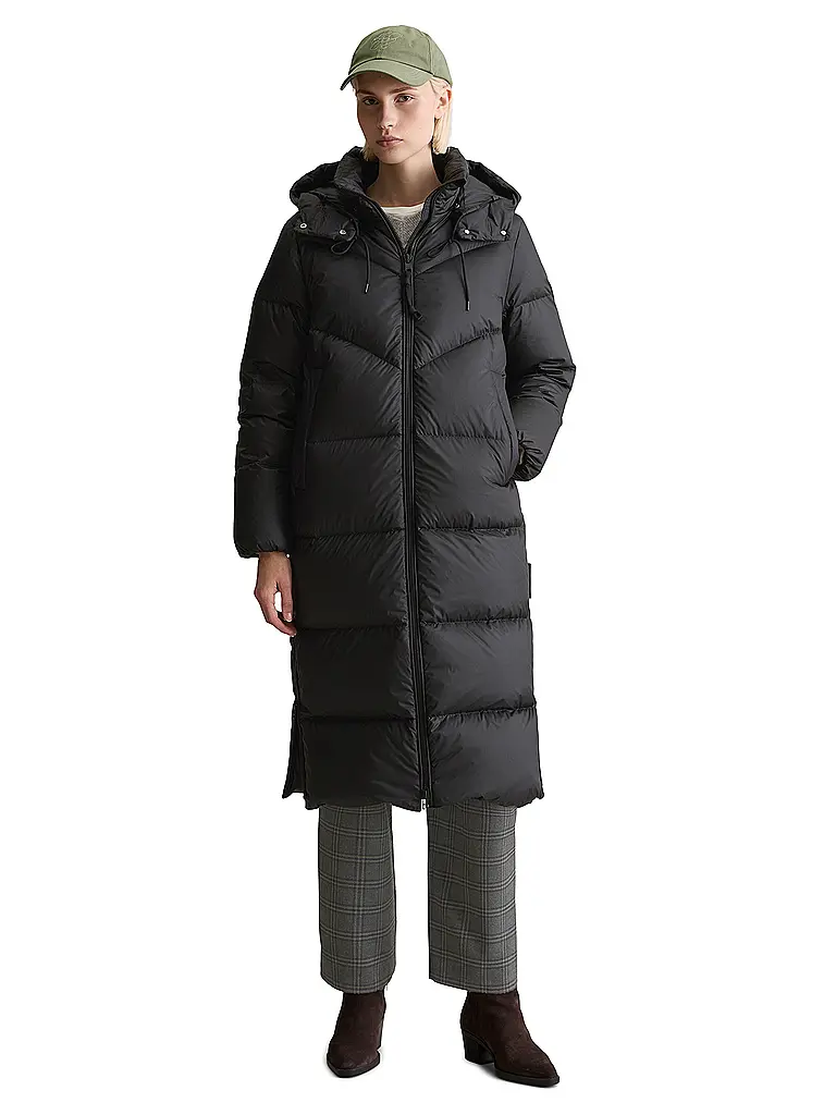 MARC O'POLO DENIM | Abrigo acolchado | Negro