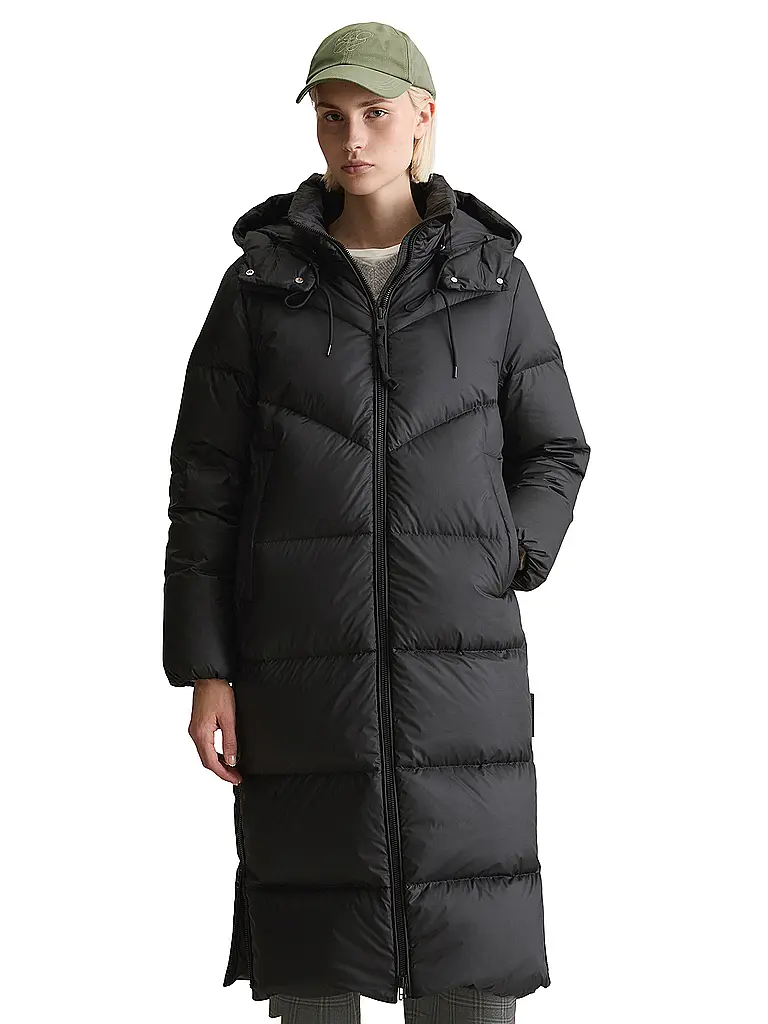 MARC O'POLO DENIM | Abrigo acolchado | Negro
