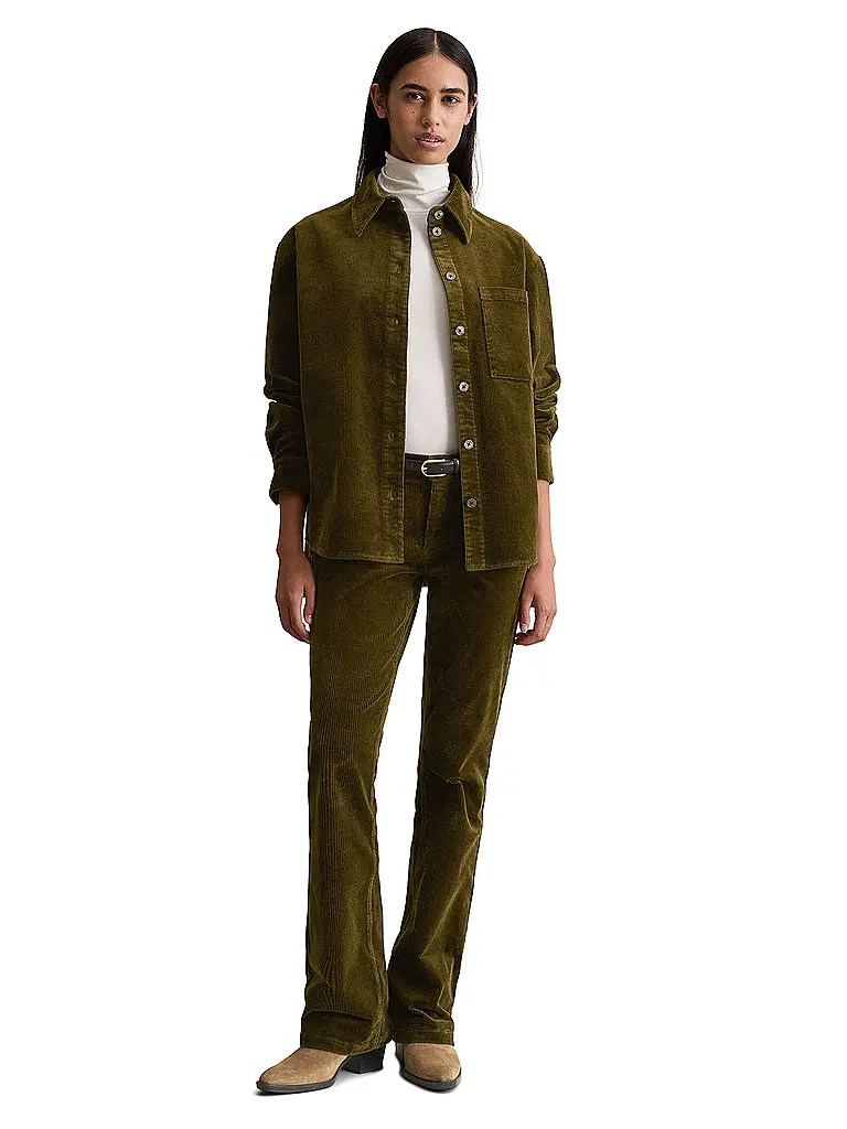 MARC O'POLO DENIM | Blusa de pana | Oliva