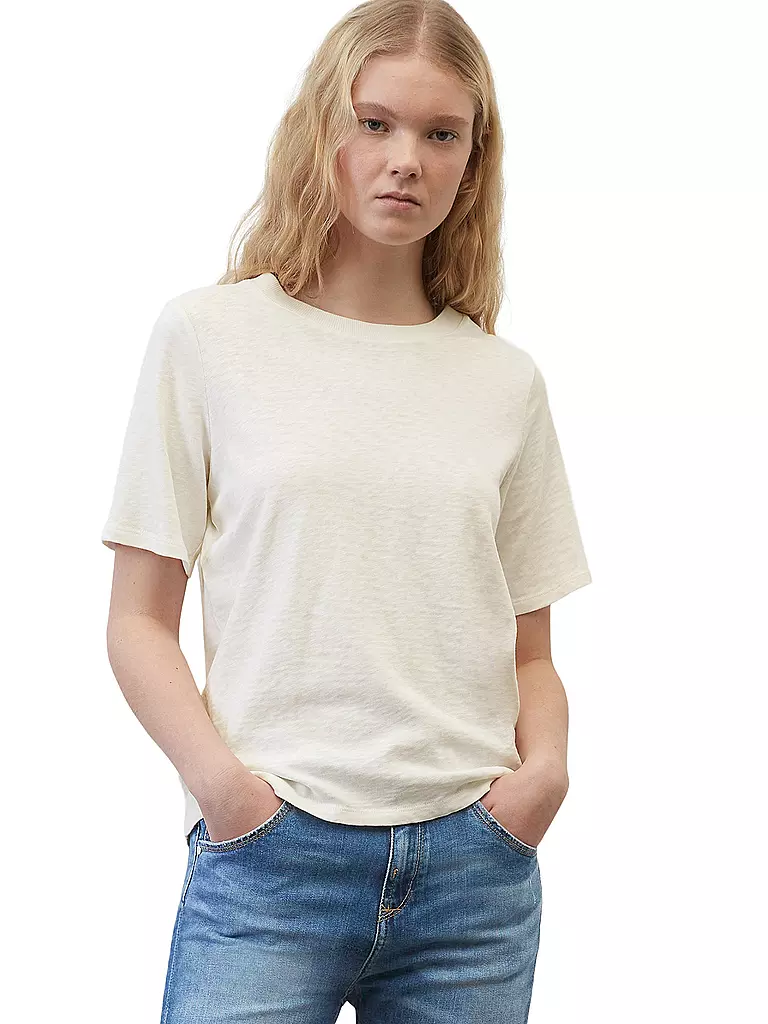 MARC O'POLO DENIM | Camiseta corte holgado | Blanco