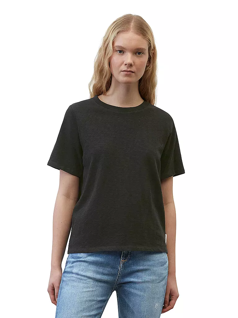 MARC O'POLO DENIM | Camiseta corte relajado | Negro