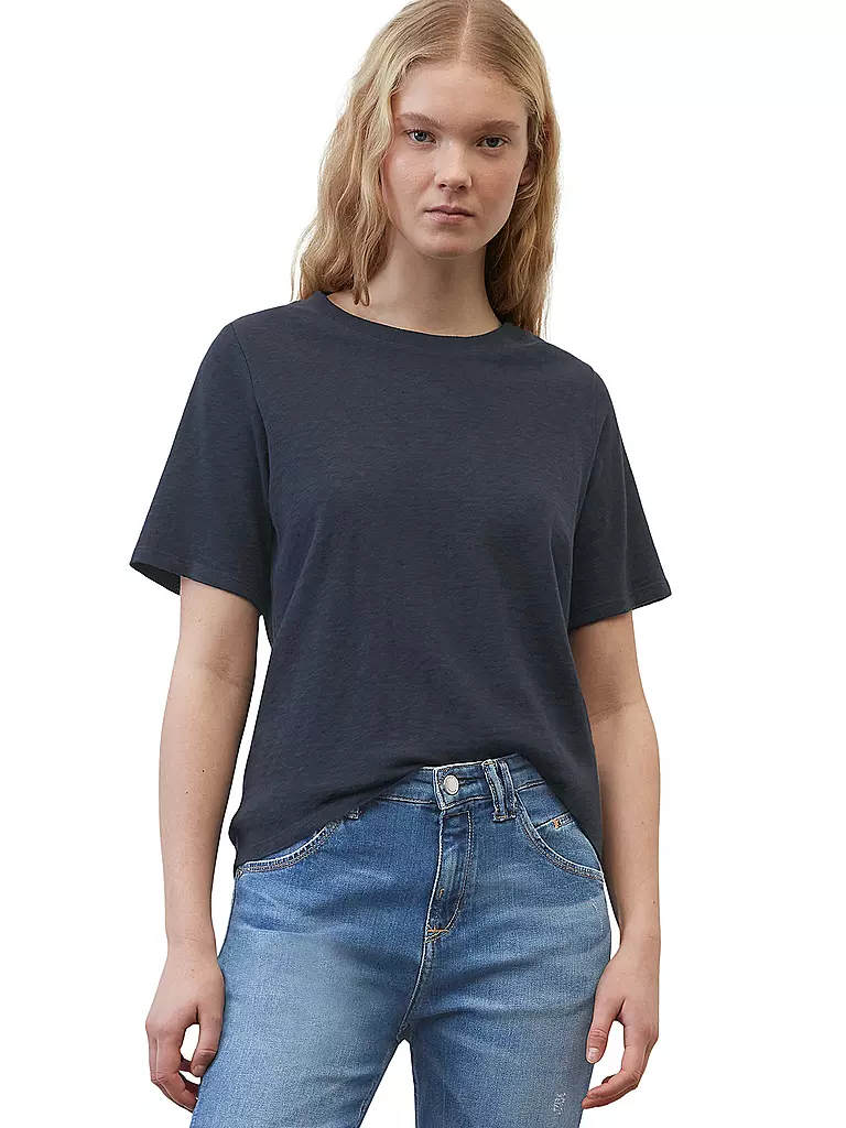 MARC O'POLO DENIM | Camiseta corte relajado | Azul oscuro