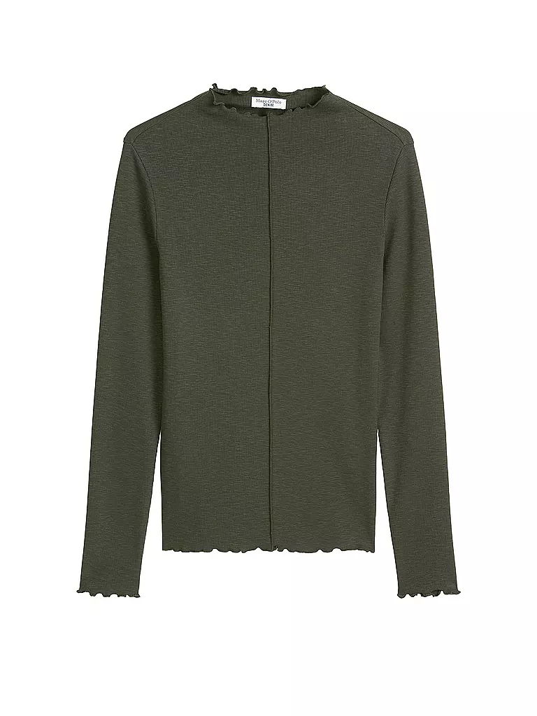 MARC O'POLO DENIM | Camiseta de manga larga | Verde oscuro