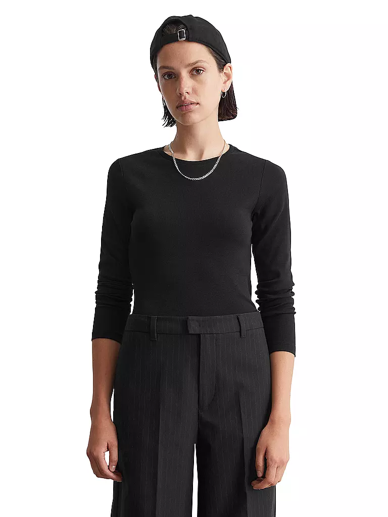 MARC O'POLO DENIM | Camiseta de manga larga | Negro