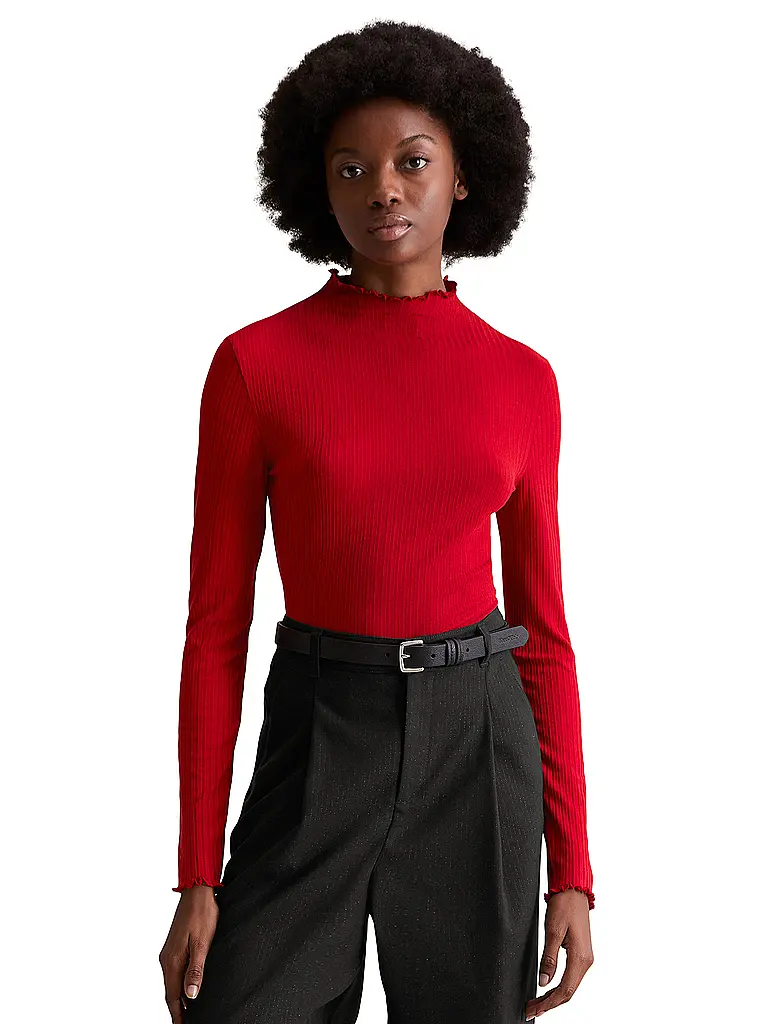 MARC O'POLO DENIM | Camiseta de manga larga | Rojo oscuro