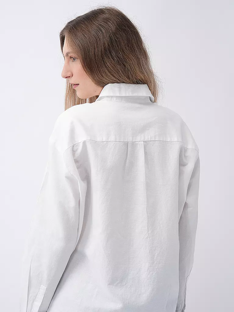 MARC O'POLO DENIM | Hemdbluse  | Blanco